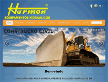 Tablet Screenshot of harmon.com.br